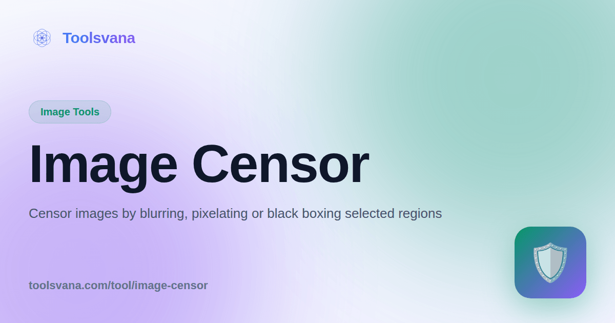 Image Censor Tool - Blur, Pixelate, or Censor Sensitive Parts of Images ...