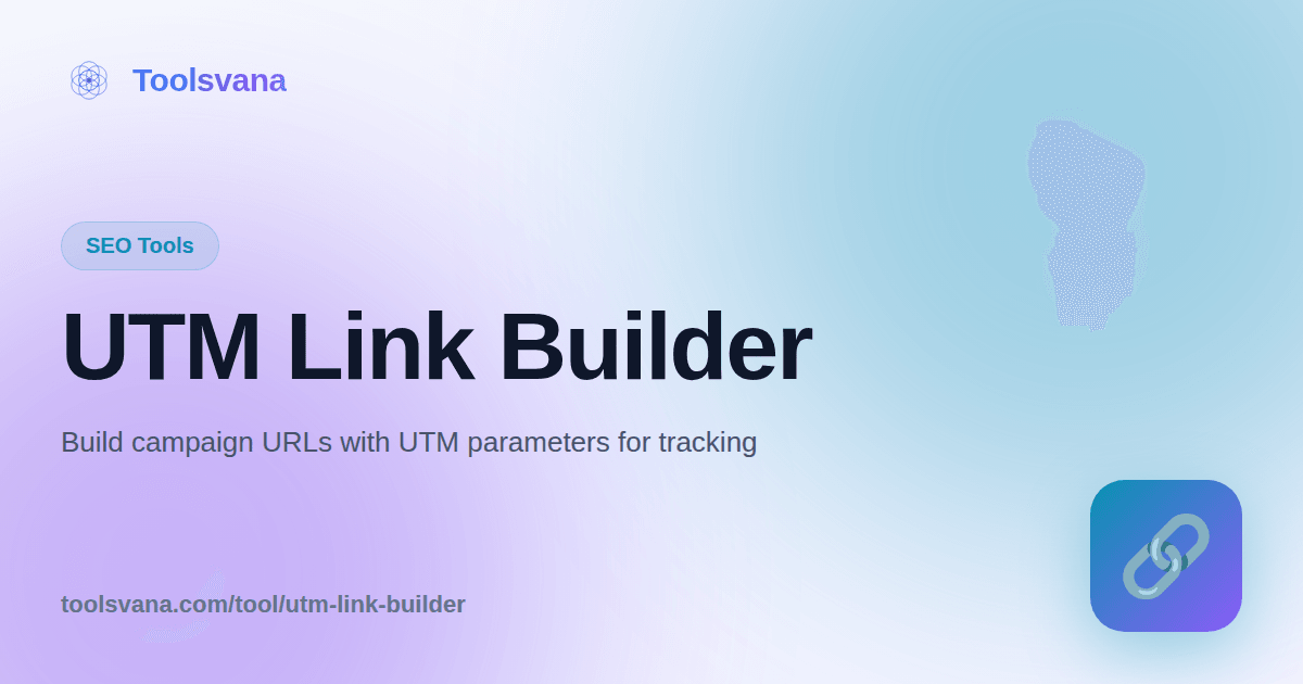 UTM Link Builder - Create Campaign URLs with UTM Parameters Online ...